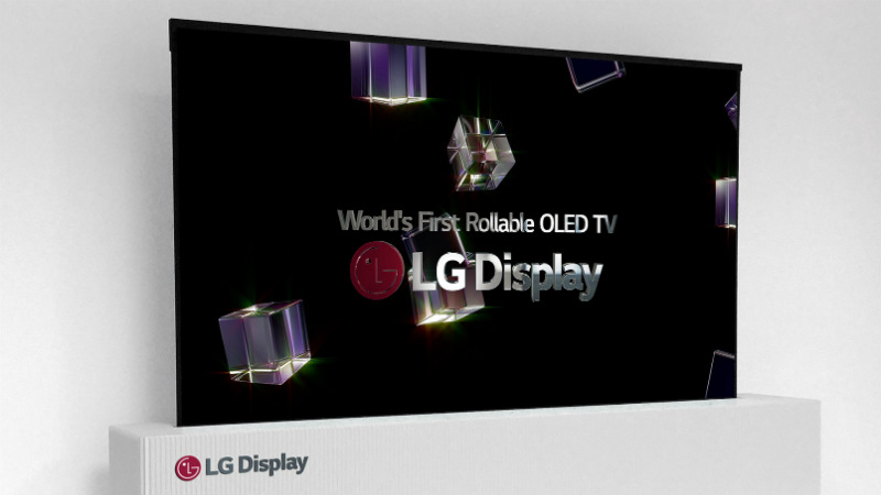 CES 2018: LG 65-Inch UHD Rollable OLED, 88-Inch 8K OLED Display Showcased
