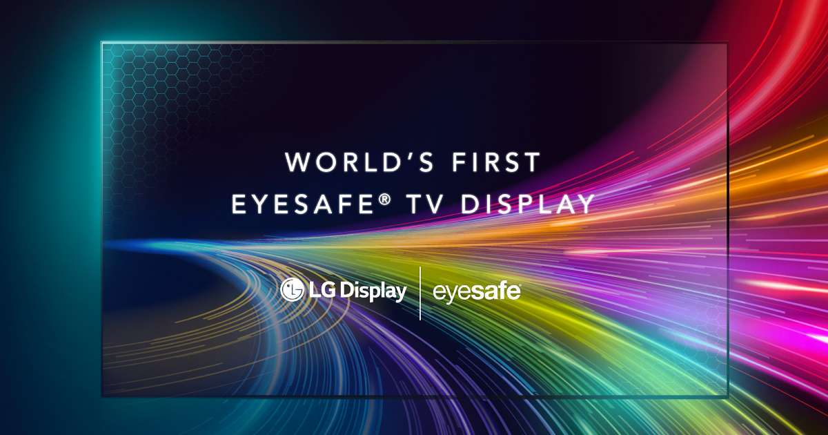 LG Unveils World’s First Eyesafe-Certified TV Display, Will be Showcased at CES 2021