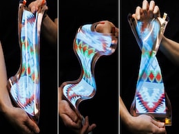 LG Unveils Stretchable Display With 50 Percent Rate of Elongation LG Unveils Stretchable Display With 50 Percent Rate of Elongation