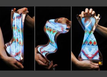 LG Unveils Stretchable Display With 50 Percent Rate of Elongation