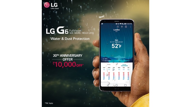 LG G6 Now Available With a Rs. 10,000 Discount in India