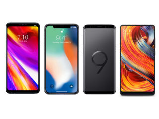 LG G7 ThinQ vs iPhone X vs Samsung Galaxy S9 vs Xiaomi Mi MIX 2S: Price, Specifications Compared