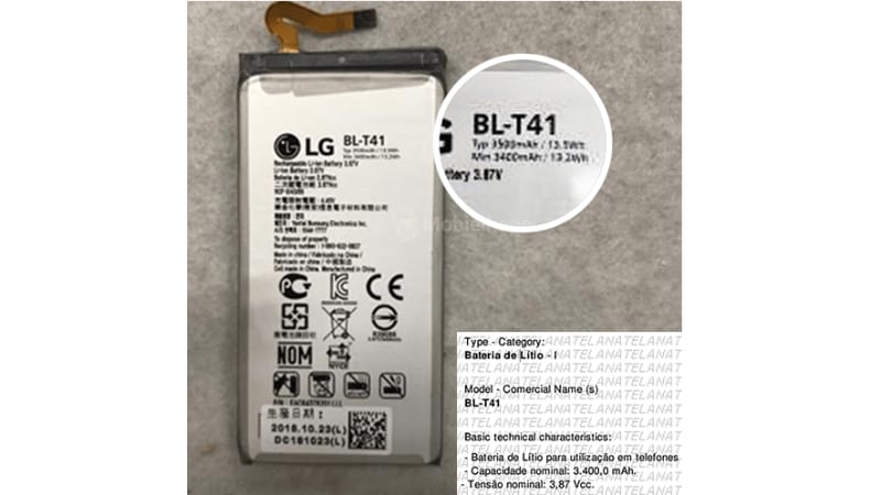 lg g8 thinq battery pack purported image mobielkopen LG G8 ThinQ