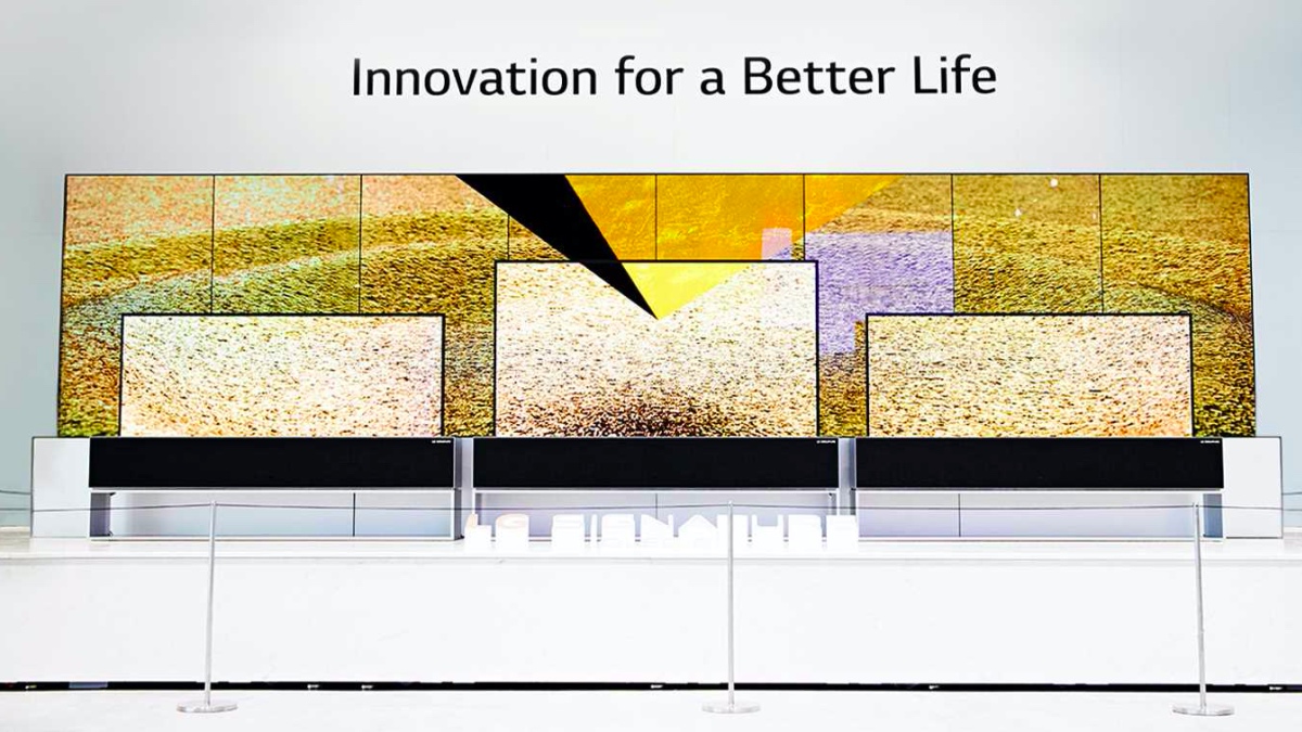 CES 2020: LG to Unveil TV That Rolls Down From Ceiling, Report Claims