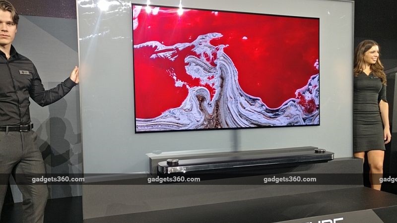 LG Signature OLED TV W Featuring 'Picture-on-Wall' Design Launched at CES 2017