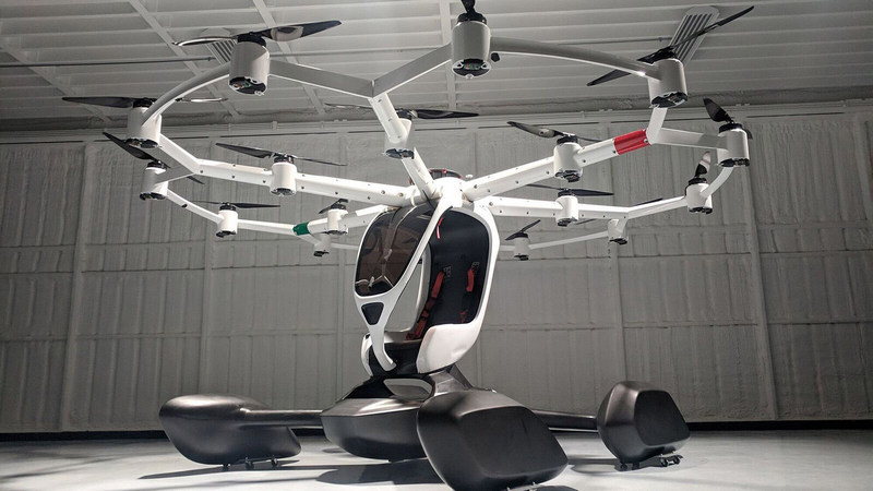 This Startup's New Passenger Drone Is 'Like a Flight Simulator That You Can Ride In,' CEO Says
