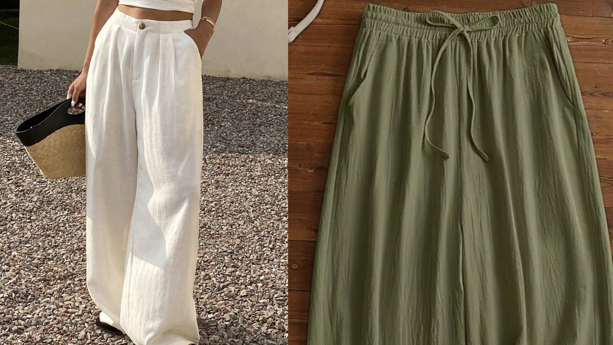 Top Rated Linen Pants For Women Under 1,599: For A Breezy Look