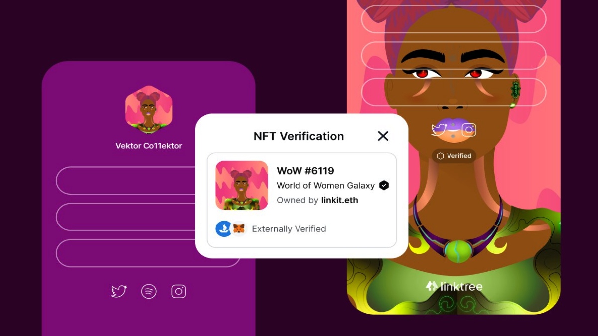 Linktree Gives Web3 Twist to Services, Adds NFT Features Verifiable by OpenSea, Metamask