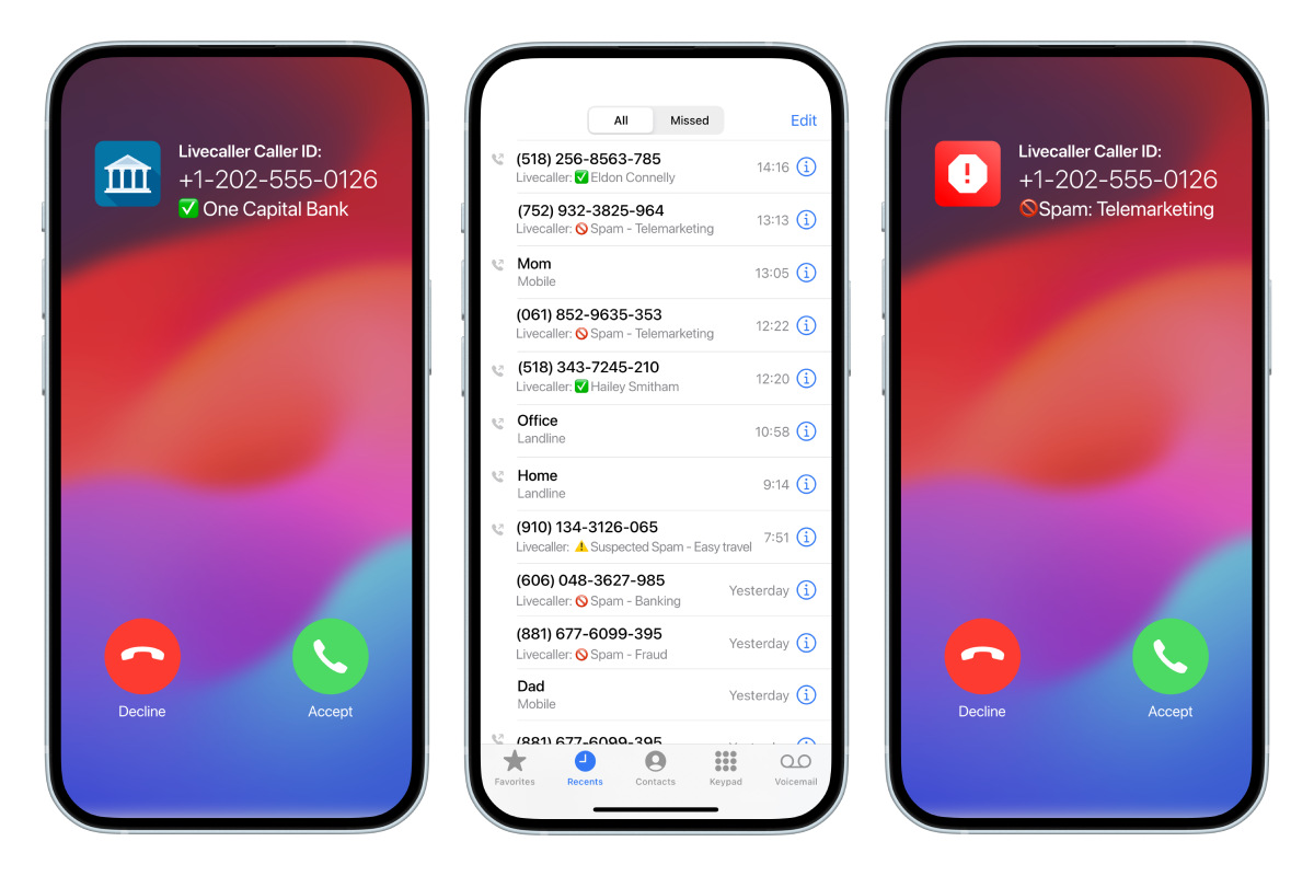 LiveCaller Launched as Free Truecaller Alternative for iPhone Users With iOS 18