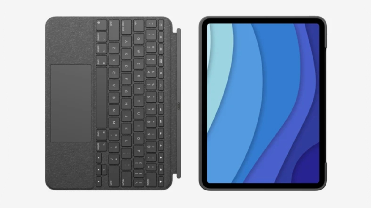 Logitech Combo Touch Backlit Keyboard Case With Trackpad for New iPad Pro Launched