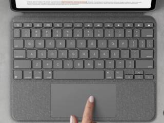 Logitech Combo Touch Backlit Keyboard Case With Trackpad for New iPad Pro Launched