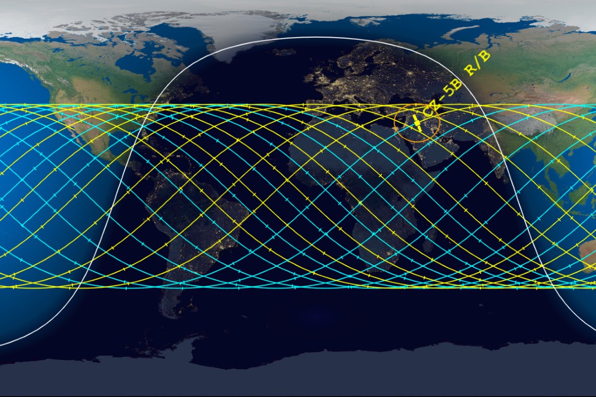 China's Long March 5B Debris Is Headed Towards Earth, Likely to Enter Atmosphere Next Week