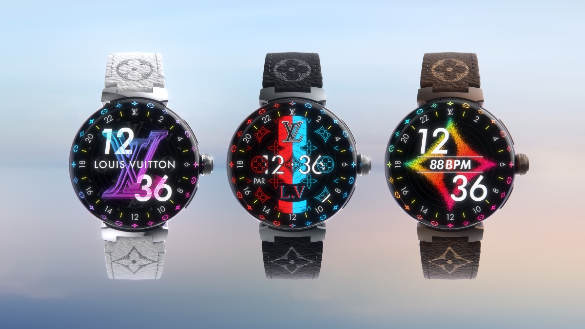 Louis Vuitton Tambour Horizon Light Up Luxury Smartwatch With