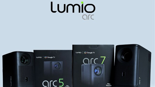 Lumio Arc 5, Arc 7 Projectors Powered by Google TV to Launch in India on July 7 Lumio Arc 5, Arc 7 Projectors Powered by Google TV to Launch in India on July 7