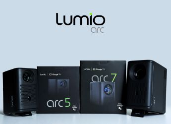 Lumio Arc 5, Arc 7 Projectors Powered by Google TV to Launch in India on July 7