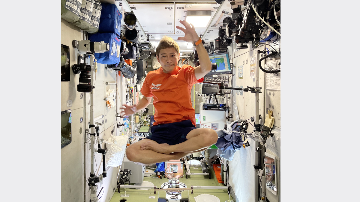 'Space Now': Japan Tycoon Yusaku Maezawa Returns From ISS With Business Dreams
