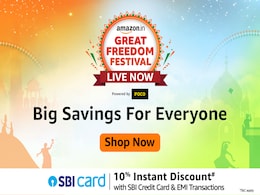 Amazon Great Freedom Festival 2024 Sale Ends Today: Best Deals on Popular Smartphones, Electronics Amazon Great Freedom Festival 2024 Sale Ends Today: Best Deals on Popular Smartphones, Electronics