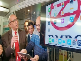 Delhi Metro Launches Free Wi-Fi in Coaches on Airport Express Line Delhi Metro Launches Free Wi-Fi in Coaches on Airport Express Line