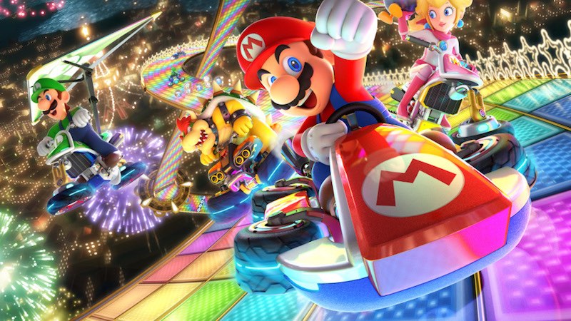 Mario Kart 8 Deluxe for the Nintendo Switch Out Now