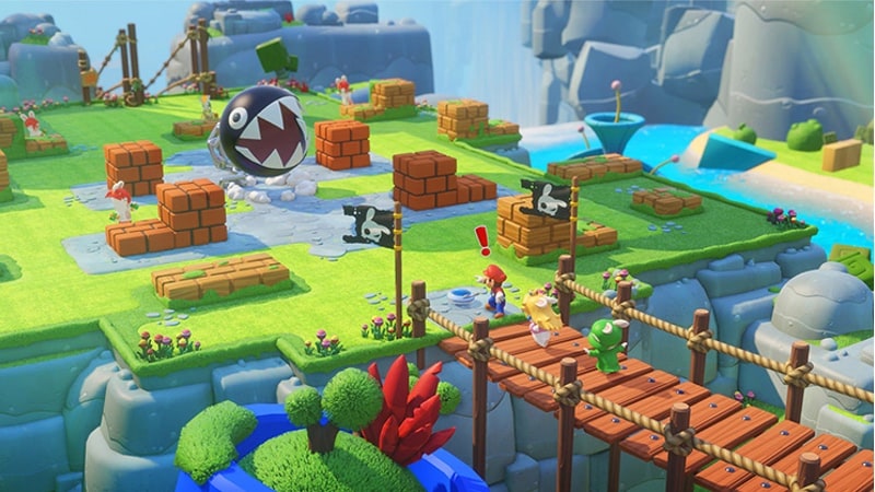 mario rabbids kingdom battle map monster Mario Rabbids Kingdom Battle