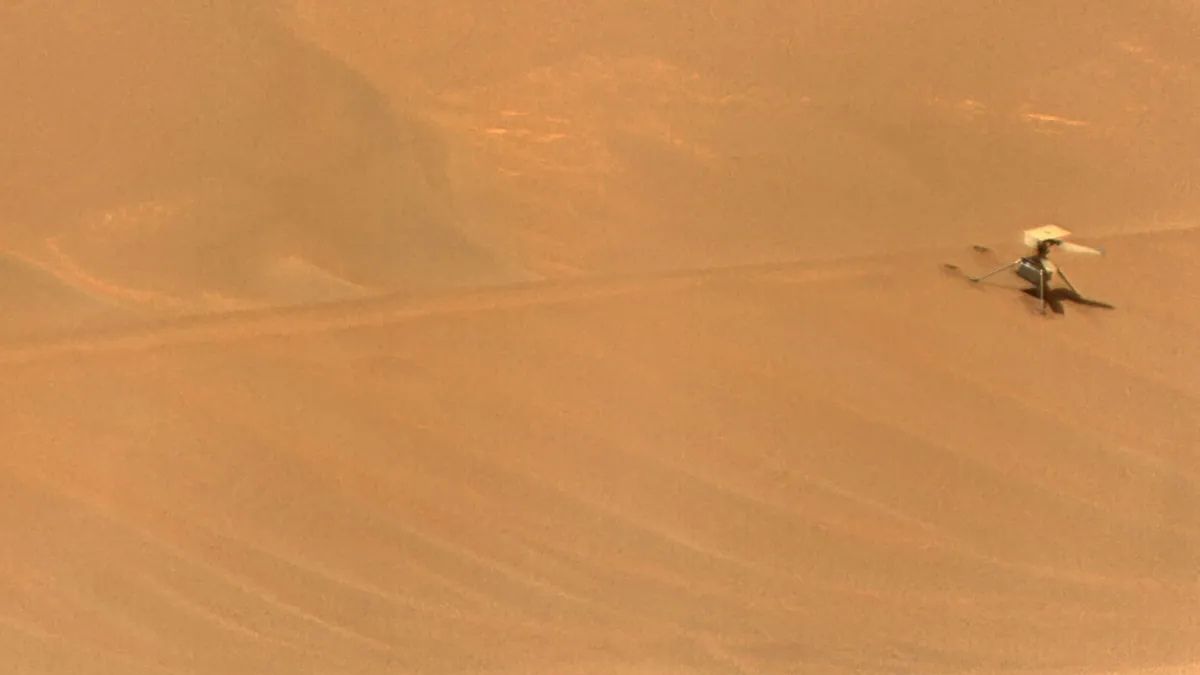NASA's Ingenuity Helicopter May Become Weather Station for 20 Years on Mars