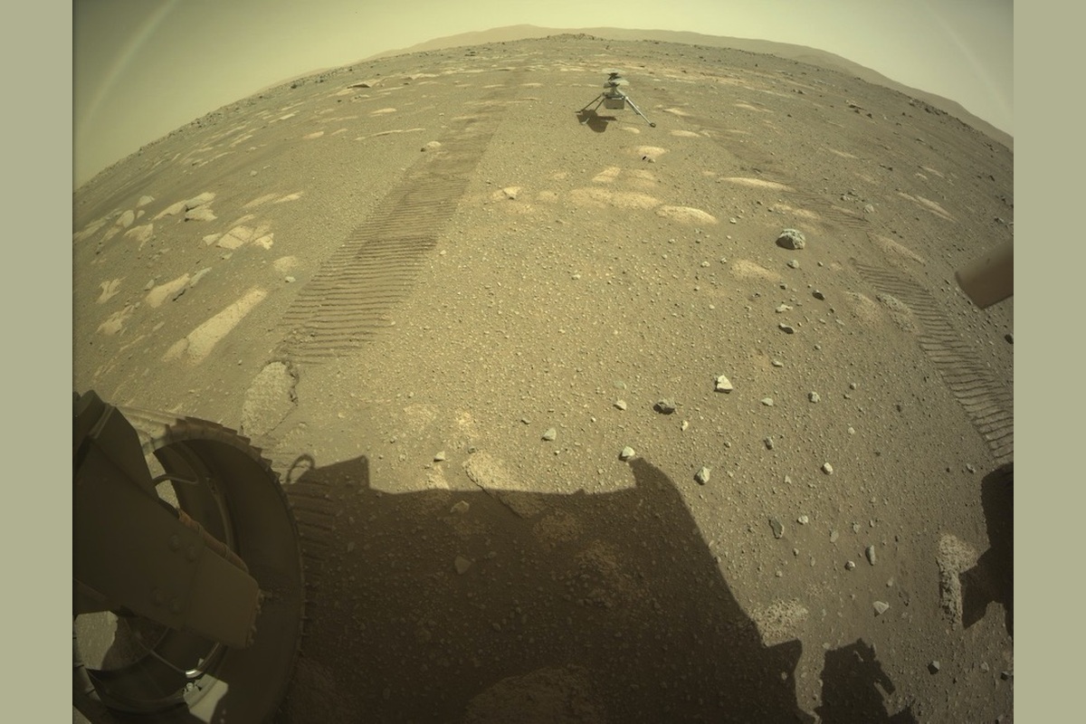 NASA&rsquo;s Mars Ingenuity Helicopter Drops on Surface of Red Planet From Perseverance Rover