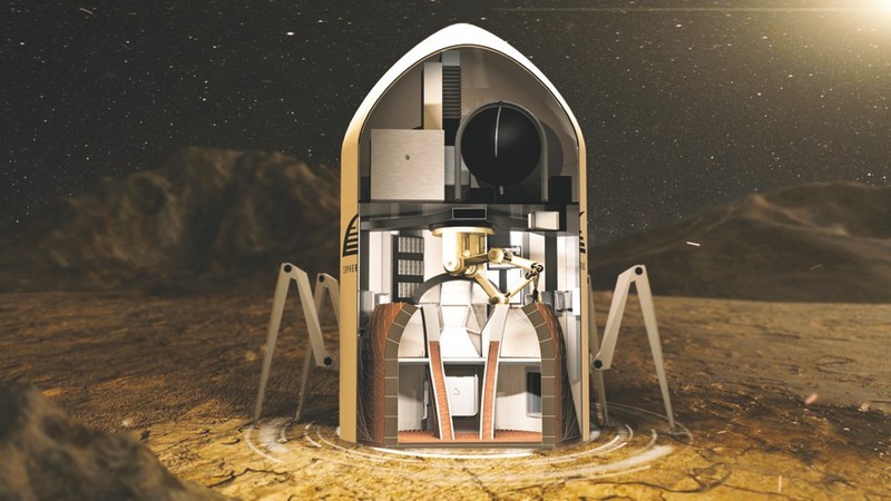 Robots Might Build Our Houses on Mars