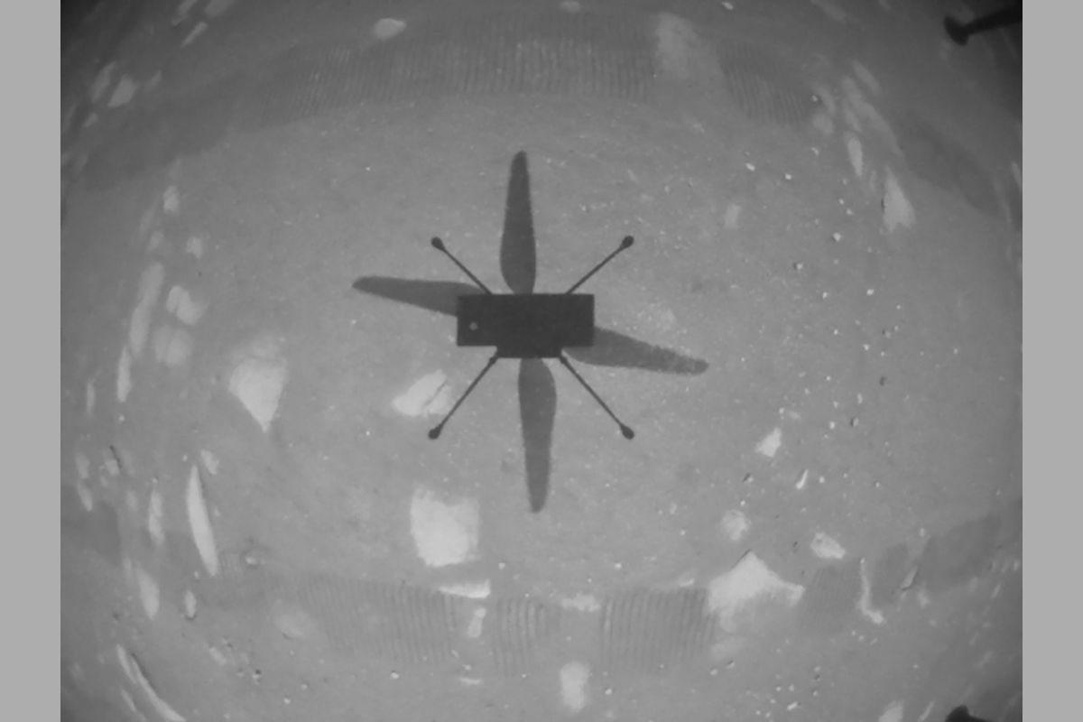 NASA Ingenuity Mars Helicopter Historic Flight Successful