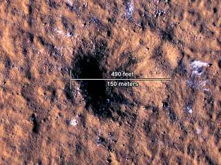 NASA Spacecrafts at Mars Record Biggest Meteor Strikes, Impact Craters Yet