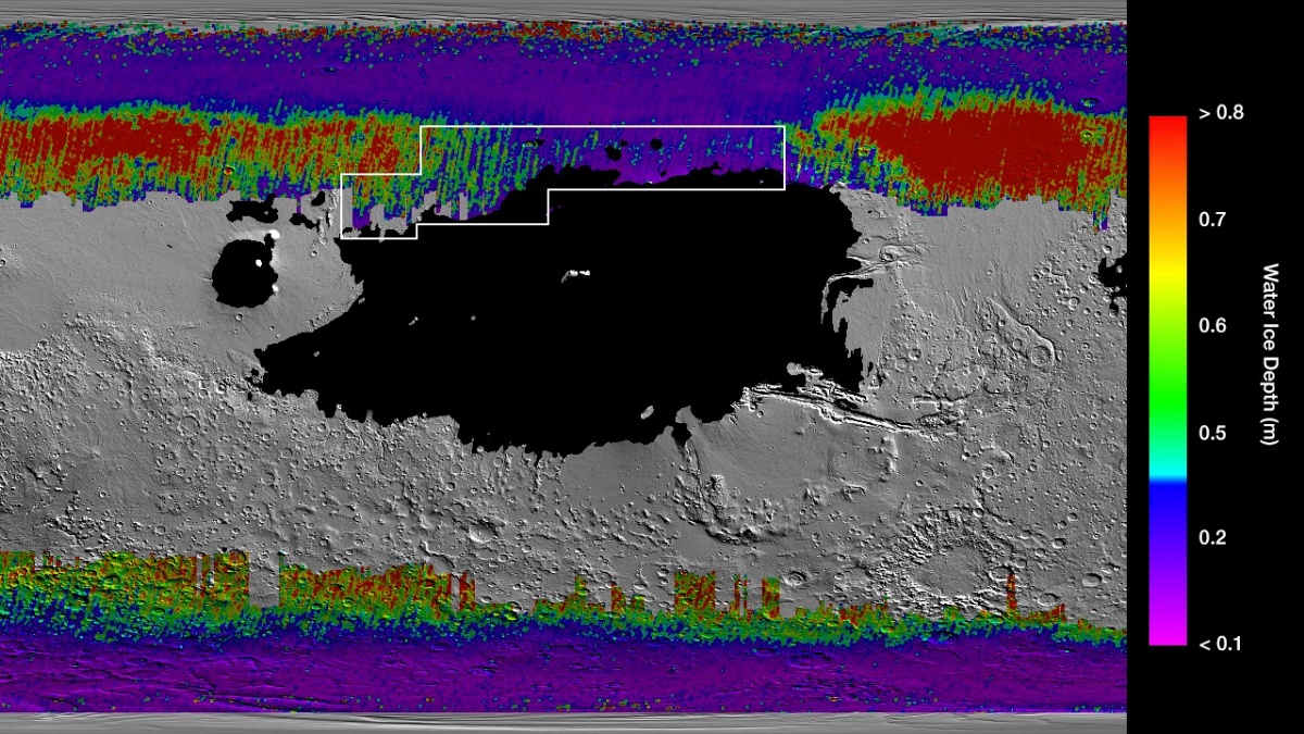 NASA Finds Shallow Deposits of Water Ice on Mars That Astronauts Could Reach With a Shovel