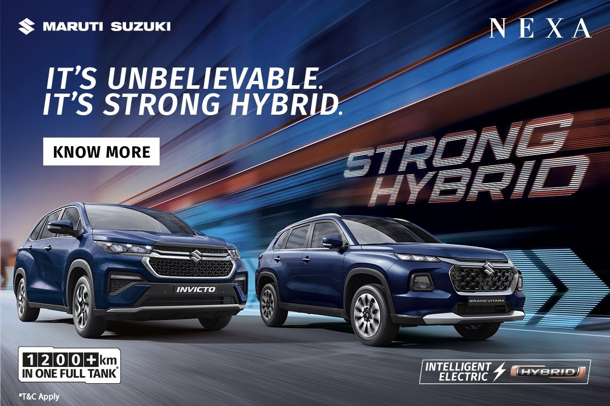 Maruti Suzuki’s Strong Hybrid Technology Is the Next Big Thing in Efficient Mobility