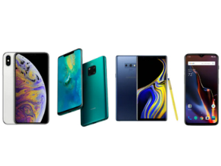 Huawei Mate 20 Pro vs OnePlus 6T vs Galaxy Note 9 vs iPhone XS Max