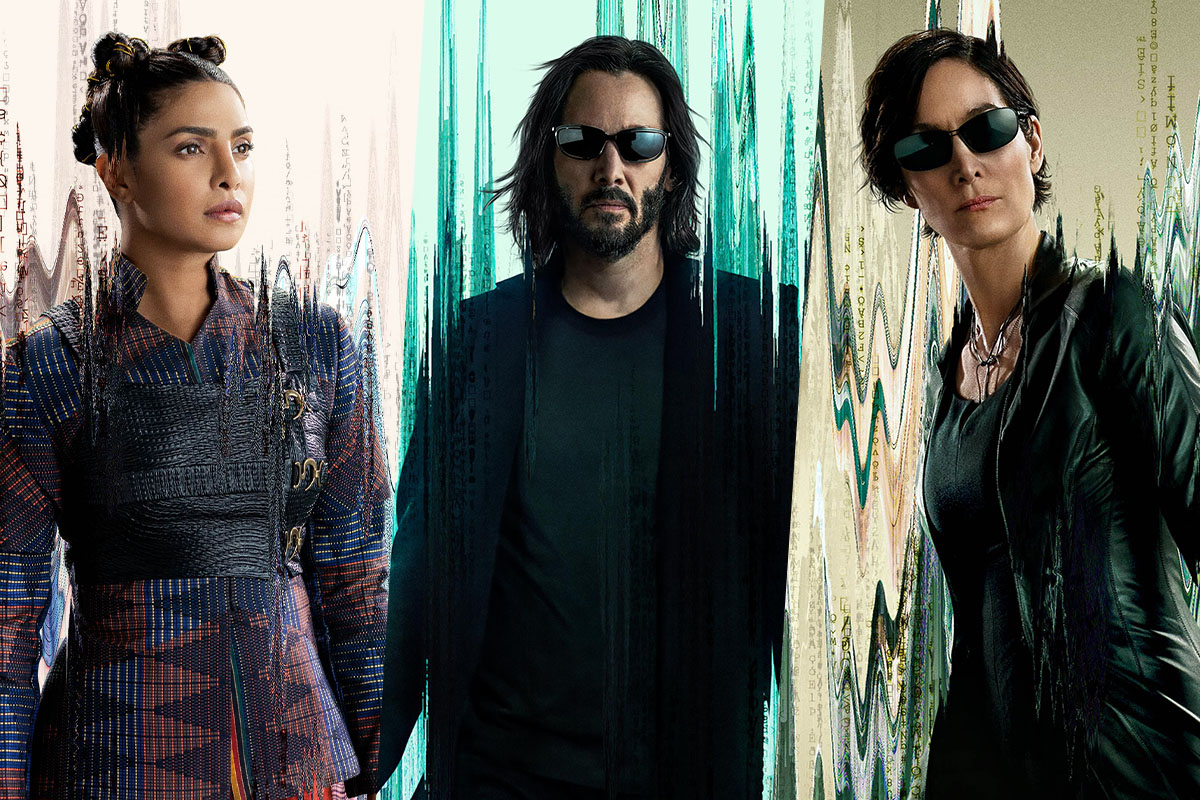 The Matrix Resurrections New Posters Introduce Priyanka Chopra, Plus More of Keanu Reeves and Other Characters
