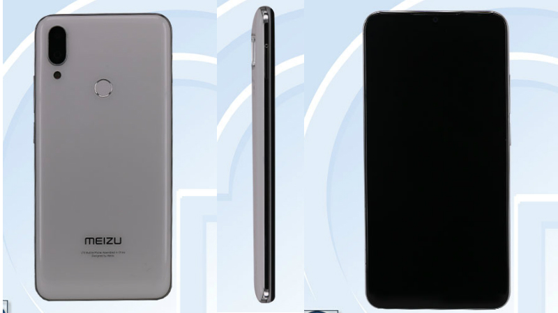 Meizu M9 Note Purported Images Appear on TENAA, Reveal Waterdrop Notch and Dual Camera Setup