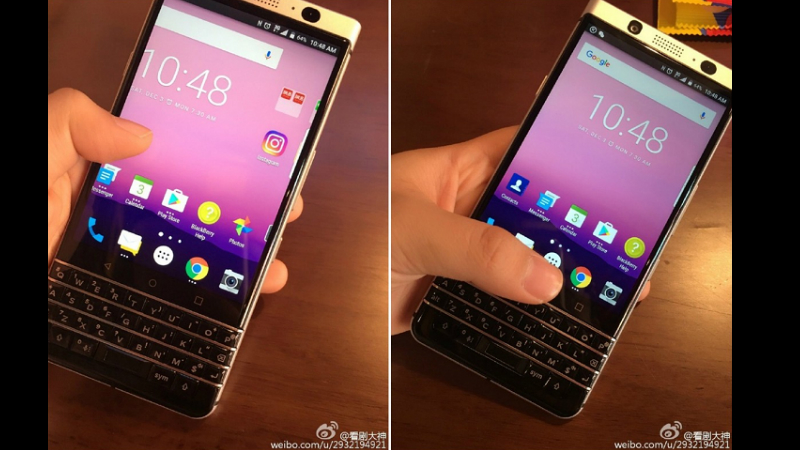 BlackBerry Mercury Smartphone With QWERTY Keyboard Leaked in Live Images
