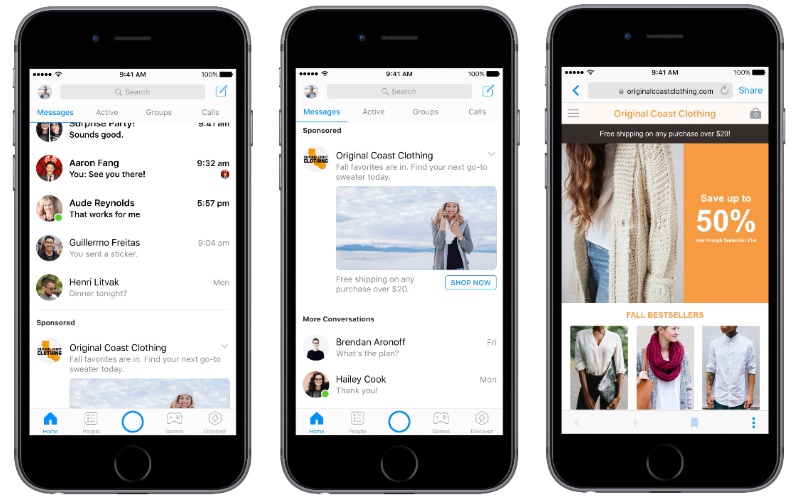 Facebook Messenger Ad Testing Expanded to Global Audiences