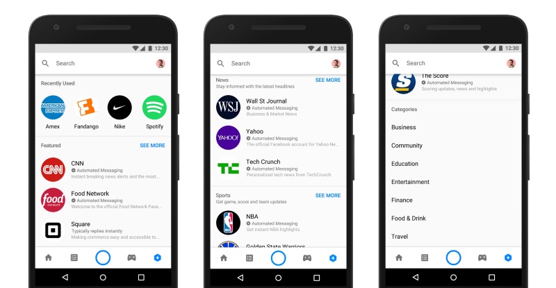 Facebook Messenger's Discover Tab Comes to India, Lets You Find Bots and Nearby Places