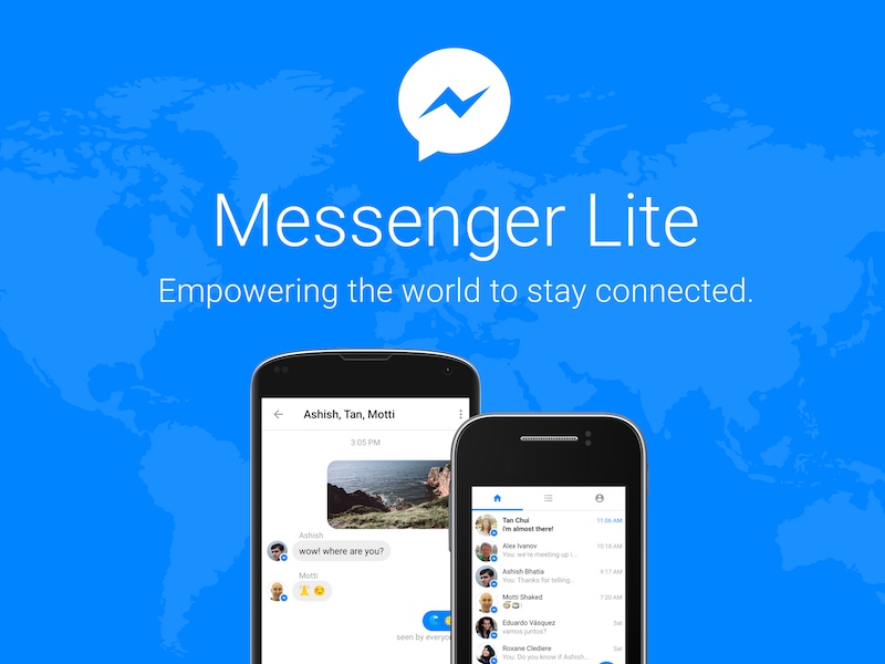 Facebook Messenger Lite for Android Finally Launched in India