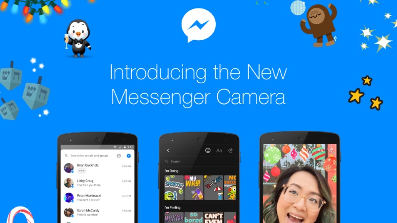 Facebook Messenger Camera Upgraded With More Snapchat-Like Camera Features