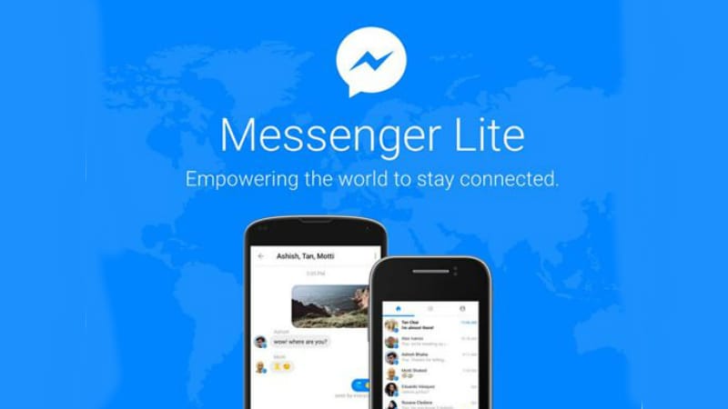 Facebook Messenger Lite Now Available in 132 More Countries; Not Yet in India