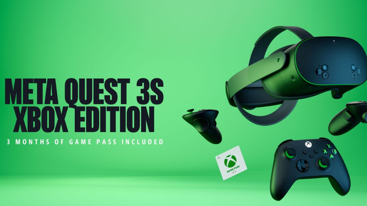 Meta Quest 3S Xbox Edition With Xbox App, Complementary Game Pass Ultimate Subscription Launched