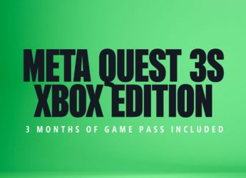 Meta Quest 3S Xbox Edition With Xbox App, Complementary Game Pass Ultimate Subscription Launched