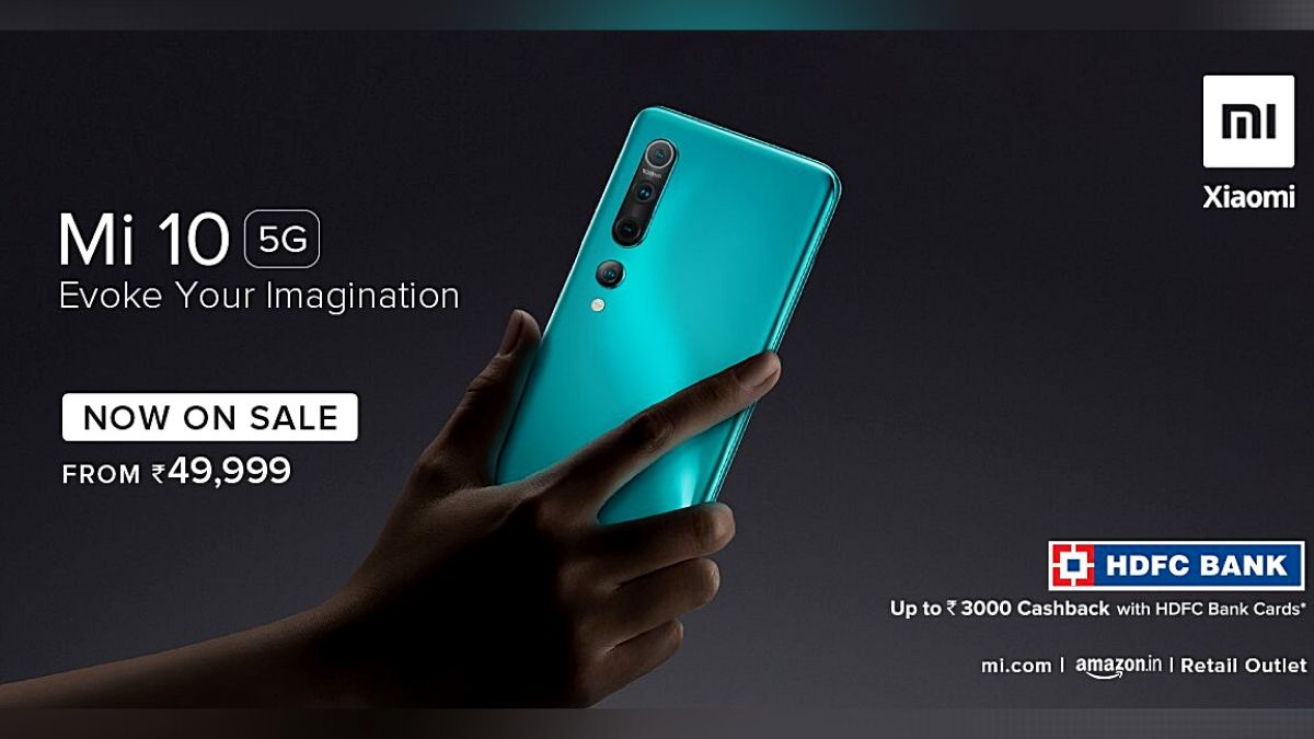 Mi 10 Goes on Sale in India via Amazon, Mi Store: Price in India, Offers, Specifications