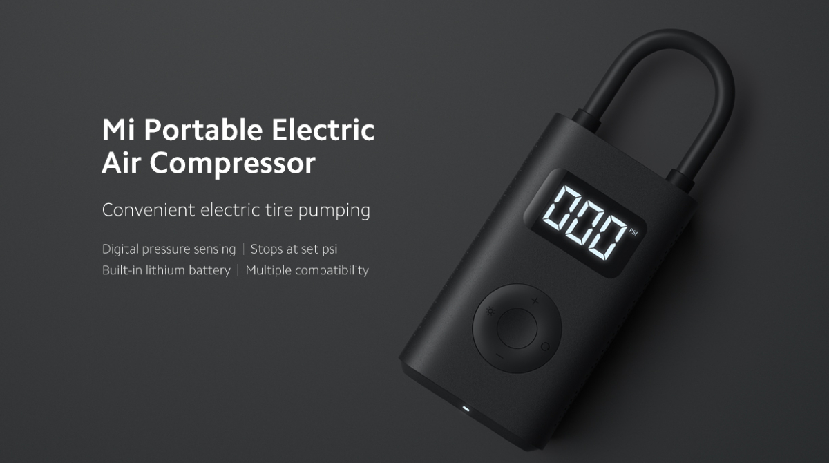 Mi Portable Electric Air Compressor Teased to Launch in India on July 14