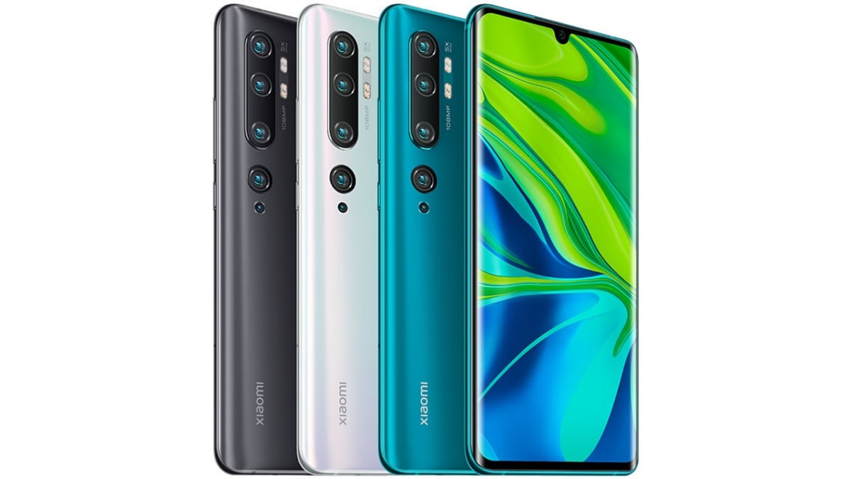 Pilihan warna Xiaomi Mi CC9 Pro / Mi Note 10.