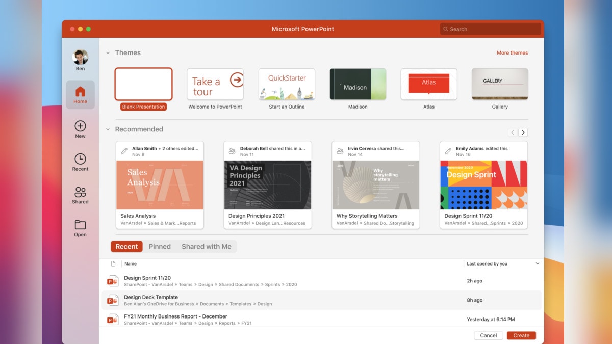 new office 365 for mac