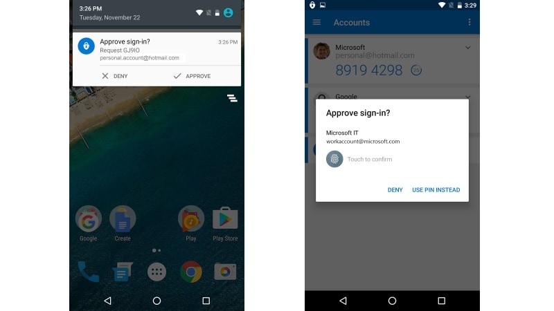 move microsoft authenticator to new phone without old phone