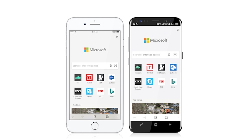 Microsoft Edge Preview Arrives on Android and iOS; Arrow Launcher Rebranded as Microsoft Launcher