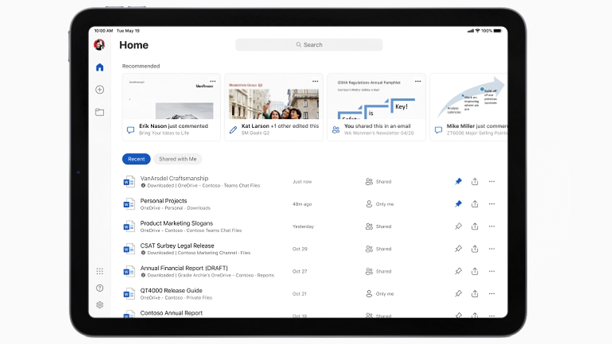 Microsoft Adds Mouse, Trackpad Support for iPad on Word, Excel, Powerpoint