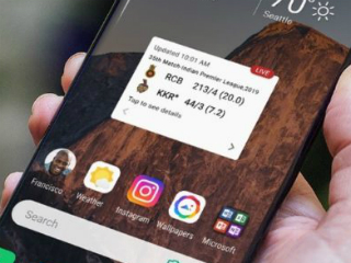 Microsoft Launcher Gets a Cricket Widget to Provide Live Scores on Your Home Screen